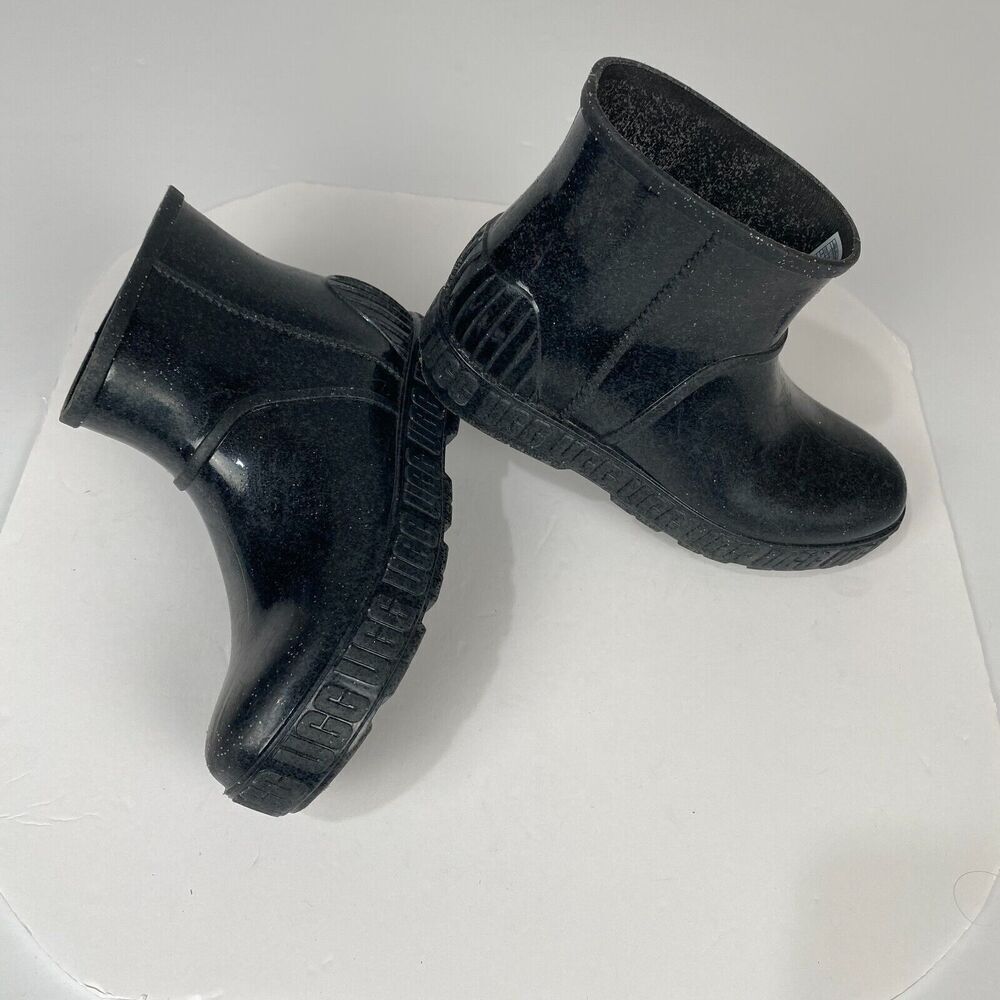 UGG Womens Drizlita Rain Boots 1136476K BLACK Size EURO 38 USA 6 Winter Snow - Picture 12 of 14